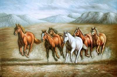 unknow artist Horses 054 Spain oil painting art